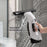 Handheld Electric Window Cleaner with Extendable Pole / Spray Bottle, Portable Vacuum Squeegee for Home Glass Cleaning - EU Plug - 2