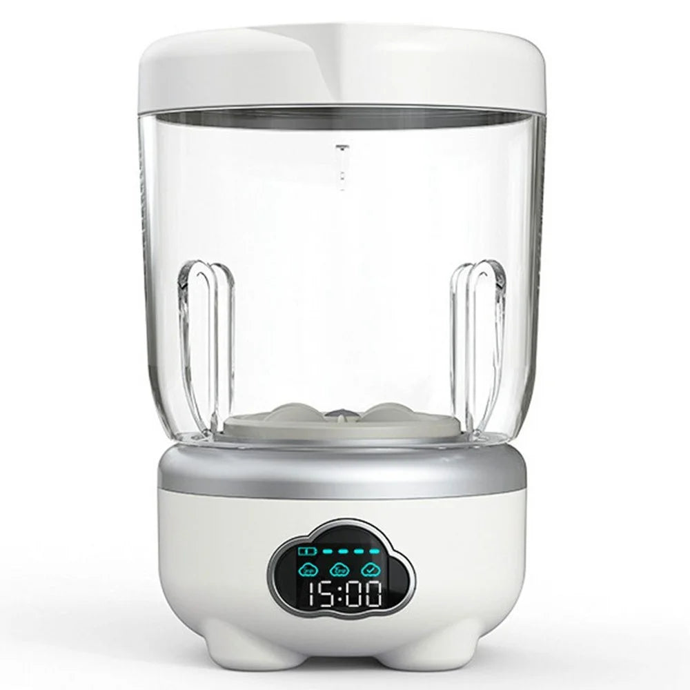 Mini Laundry Cup Portable Washing Machine Foldable Design with 3 Wash Modes for Underwear / Socks - White - 1