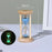 Time Hourglass 1 Minute Sand Timer Luminous Design Engraved Wooden Base Desktop Decoration - Blue - 1