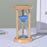 Time Hourglass 1 Minute Sand Timer Luminous Design Engraved Wooden Base Desktop Decoration - Blue - 3