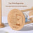 Time Hourglass 1 Minute Sand Timer Luminous Design Engraved Wooden Base Desktop Decoration - Blue - 5