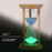Time Hourglass 10 Minutes Sand Timer Luminous Design Engraved Wooden Base Desktop Decoration - Blue - 6