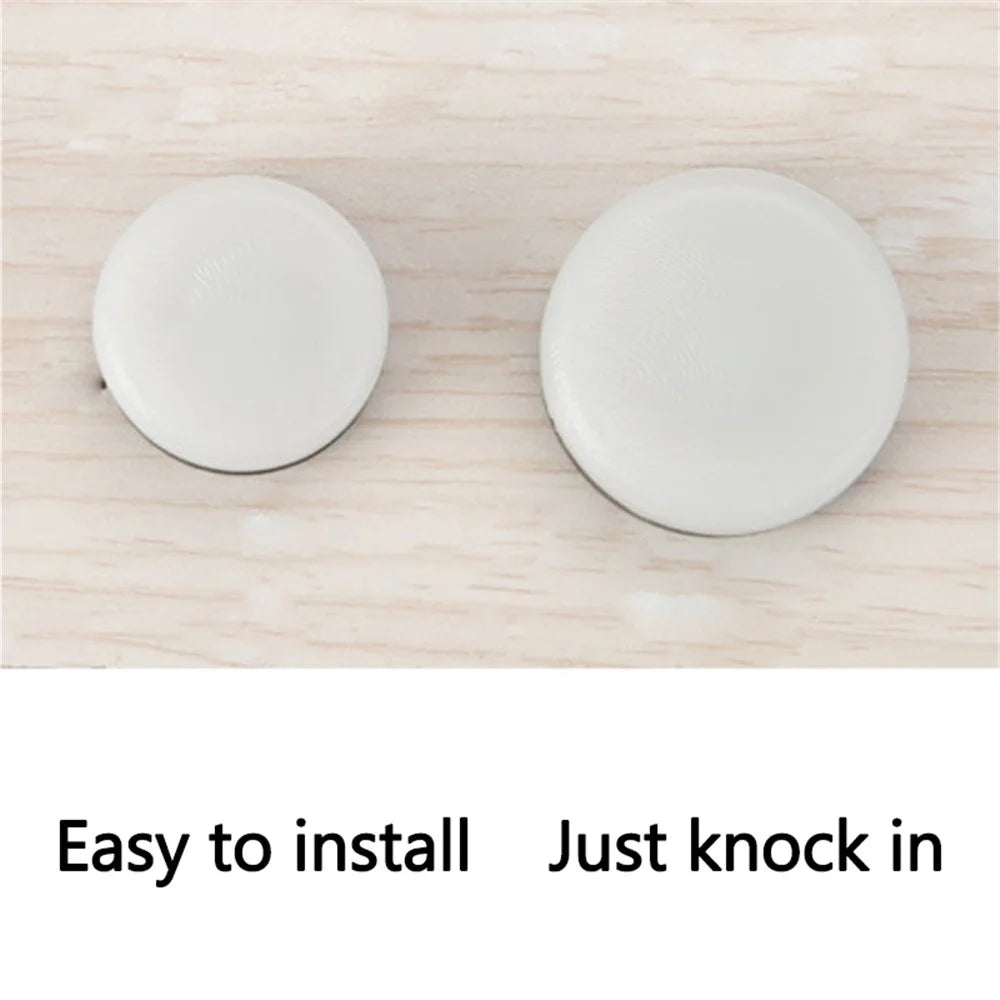 20Pcs / Set 28mm Diameter Thickened Furniture Nail-on Sliders Pads Floor Protector for Chair Table Sofa Feet Protecting Wooden Floor - 4