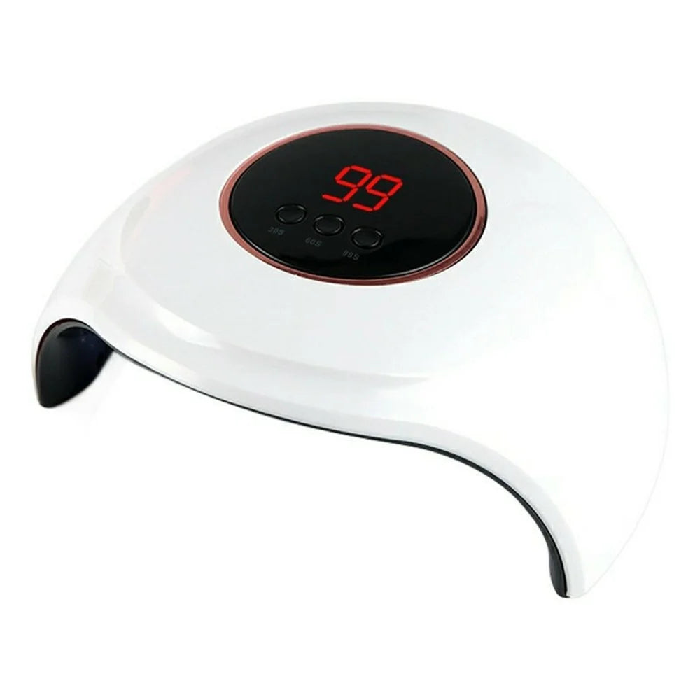 SML T13 18-LED Nail Lamp UV Curing Light Professional Dual Light Source for Nail Art  /  Gel Polish  /  Manicure - White - 1