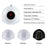 SML T13 30-LED Nail Lamp with Base UV Curing Light Professional Dual Light Source for Nail Art  /  Gel Polish  /  Manicure - White - 6