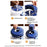 Smart Fruit and Vegetable Peeler Multi-Function Automatic Peeling Machine For Home  /  Commercial Use (No FDA, BPA Free) - Dark Blue - 6