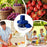Smart Fruit and Vegetable Peeler Multi-Function Automatic Peeling Machine For Home  /  Commercial Use (No FDA, BPA Free) - Dark Blue - 7