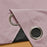3Pcs 132 x 210cm Curtains Set Blackout Curtains Drapes for Living Room Bedroom - 2Pcs Pink + 1Pc White - 7