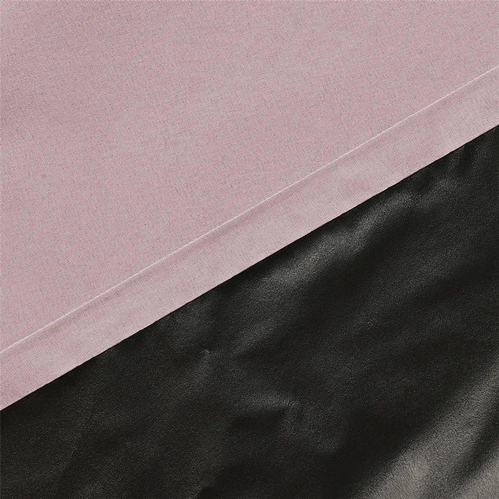3Pcs 132 x 240cm Curtains Set Blackout Curtains Drapes for Living Room Bedroom - 2Pcs Pink + 1Pc White - 6