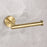 5Pcs Bathroom Hardware Set Stainless Steel Towel Bar Tissue Holder Wall Mounted Storage Hook - Gold - 6