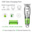 VGR V-071 Professional Hair Clipper Dual Speed Low Noise USB Rechargeable T-Blade Hair Trimmer - 2