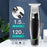VGR V-030 Professional Hair Clipper USB Rechargeable Electric Hair Trimmer with 1  /  2  /  3  /  4  /  5mm Guide Combs - Black - 5