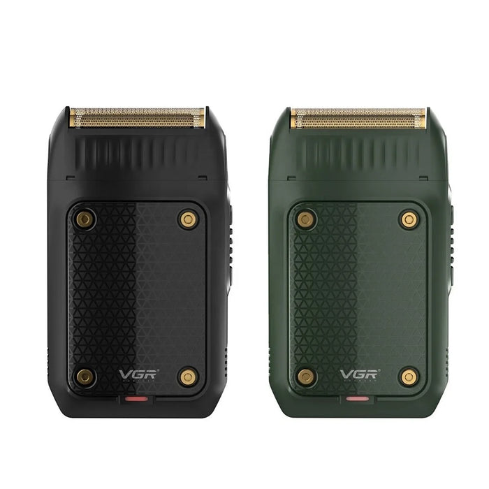 VGR V-353 Mini Electric Shaver for Men USB Rechargeable Portable Reciprocating Razor for Home Travel - Black - 7