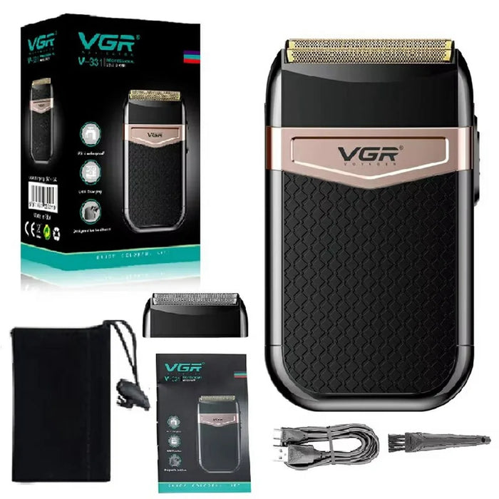 VGR V-331 Portable Electric Shaver Floating Head USB Rechargeable Pocket Razor for Men - 6