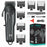 VGR V-282 Professional Hair Clipper USB Rechargeable Cordless Electric Hair Trimmer with Digital Display - Black - 1
