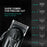 VGR V-282 Professional Hair Clipper USB Rechargeable Cordless Electric Hair Trimmer with Digital Display - Black - 3