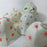 Felt Sauna Bath Cap Thick Absorbent Hair Drying Hat Quick Dry Shower Cap Elastic Band Non Slip - Snowflake - 2