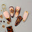 5D Embossed Nail Art Stickers Relief Relief Self-Adhesive Nail Decals - STZ-5D137 - 7