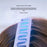 High Elastic ABS Texture Styling Comb Fluffy Hair Root Volume Bangs Coverage Hair Styling Comb for Men Women - Grey - 4