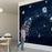 45 x 200cm Self Adhesive Chalkboard Wall Sticker Waterproof PVC Erasable Blackboard Decal - Black - 6
