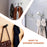 Stainless Steel Wall Mounted Coat Hook Single Hook Bathroom Towel Rack Clothes Hanger - Silver - 3
