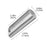 Stainless Steel Wall Mounted Coat Hook Single Hook Bathroom Towel Rack Clothes Hanger - Silver - 7