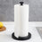 Kitchen Counter Paper Towel Holder Stainless Steel Paper Stand with Damping - Black - 6