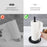 Kitchen Countertop Paper Towel Holder Stainless Steel Vertical Dual Rod Tissue Stand - Black - 2