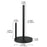 Kitchen Countertop Paper Towel Holder Stainless Steel Vertical Dual Rod Tissue Stand - Black - 7