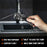 Kitchen Electronic Food Thermometer Foldable Probe Waterproof Digital Thermometer for BBQ Cooking - Black - 3