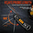 Kitchen Electronic Food Thermometer Foldable Probe Waterproof Digital Thermometer for BBQ Cooking - Black - 6