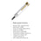 6 in 1 Hot Air Styler Hair Dryer Curling Straightening Brush 1200W 110000RPM High Speed Styling Tool - White  /  EU Plug - 4