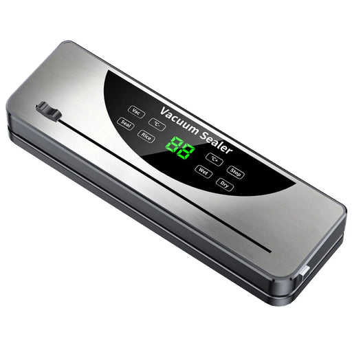 811 Dry / Wet Dual Use Electric Vacuum Sealer Temperature Control Food Packing Machine with 10 Vacuum Bags - EU Plug - 1