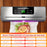 819 Vacuum Sealing Machine Temperature Control UV Sterilization Food Sealer with 10 Vacuum Bags - EU Plug - 3
