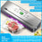 818 Multi-function Vacuum Sealer Food Packaging Machine Dry Wet Dual Use Sealing Machine with 10 Vacuum Bags - EU Plug - 2