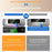816 Vacuum Sealer with 10 Vacuum Bags Dry Wet Dual Use Food Packaging Machine for Home / Commercial - 4
