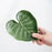 Creative Leaf Shape Ceramic Spoon Rest Dish Kitchen Utensil Holder Decorative Bowl - Green - 5