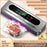 826 Electric Vacuum Sealer Food Storage Seal Touch Button Packaging Machine with 10 Textured Bags (English Version) - Dark Grey - 2