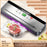 828 Rechargeable Vacuum Sealer Machine Kitchen Food Sealer with 10 Textured Bags (English Version) - Dark Grey - 2