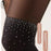 Sexy Patchwork Hot Fix Rhinestones Tights for Women High Elasticity Footed Pantyhose - 4
