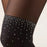 Sexy Patchwork Hot Fix Rhinestones Tights for Women High Elasticity Footed Pantyhose - 6