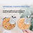 Manual Hand Crank Food Grinder Multifunctional Meat Mincer Nut Crusher Cheese Grater 2 Blades (FDA Certificated) - White - 2