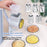Manual Hand Crank Food Grinder Multifunctional Meat Mincer Nut Crusher 5 Blades Suction Cup Type (FDA Certificated) - White - 2