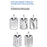 Manual Hand Crank Food Grinder Multifunctional Meat Mincer Nut Crusher 5 Blades Suction Cup Type (FDA Certificated) - White - 6
