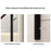 2PCS Foldable Clothes Drying Rack Space Aluminum Hanging Rail Laundry Rack Clothes Hanger for Balcony - Black - 3