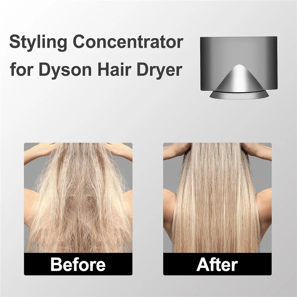 Styling Concentrator Magnetic Attachment Nozzles For Dyson Supersonic HD01  /  HD02  /  HD03  /  HD04  /  HD08  /  HD15 - 4