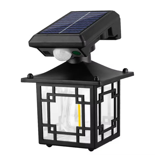 Solar Wall Light Outdoor Waterproof Motion Sensor LED Light with Intelligent Control Three Lighting Modes - JD-1579 - 1