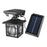 Split Type Outdoor Solar Wall Light Rotatable Waterproof Street Light Motion Sensor Road Lighting Yard Lamp - JD-1579A - 1