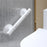 45CM Extended Sucker Armrest Bathroom Safety Grab Bar For Elderly Toilet Anti Slip Handle - White - 3