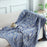 180 x 135cm Portable Office Sofa Nap Blanket Soft Polyester Throw Blanket for Car Travel - Paisley - 5